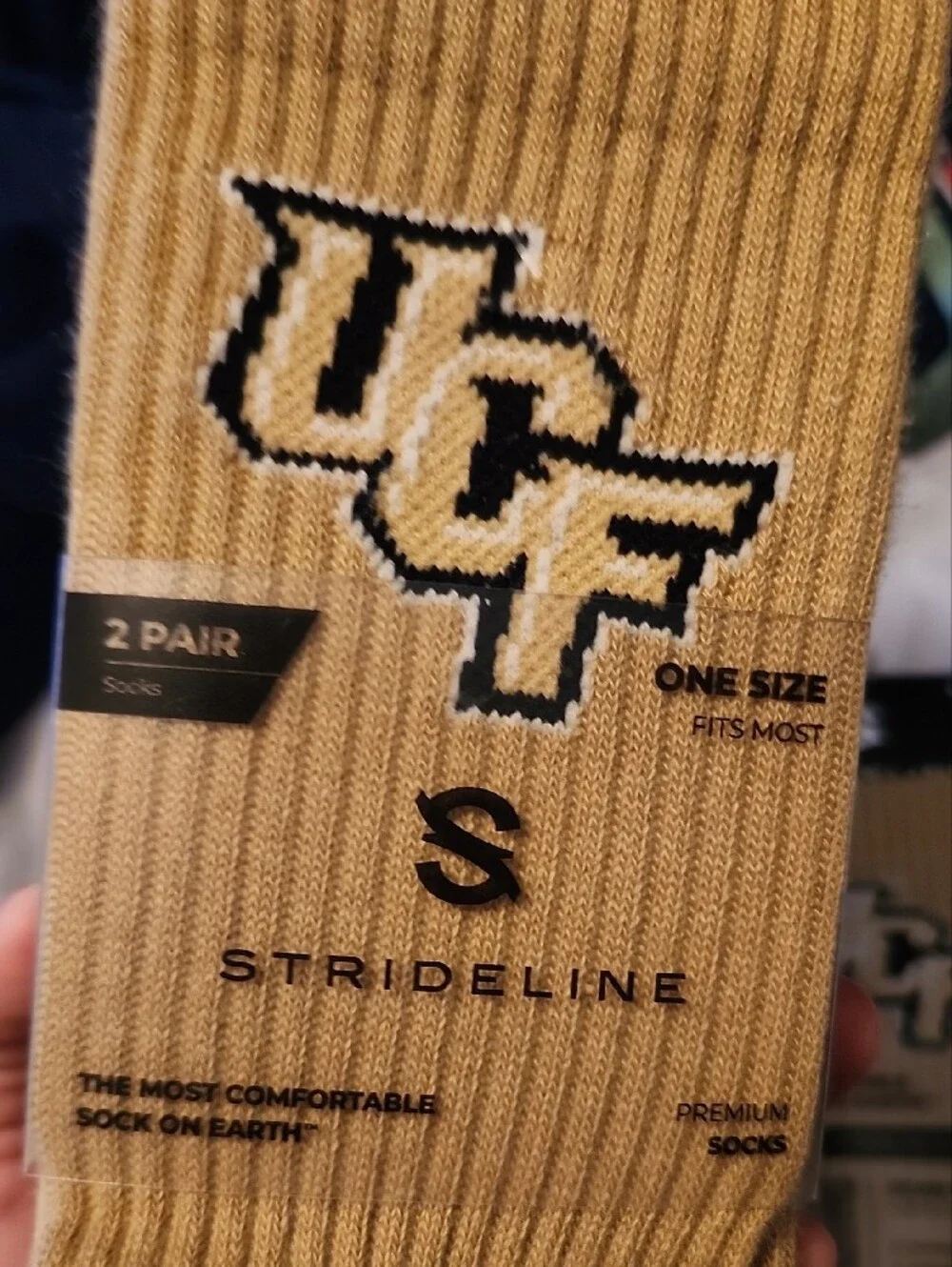 Strideline gold crew wear